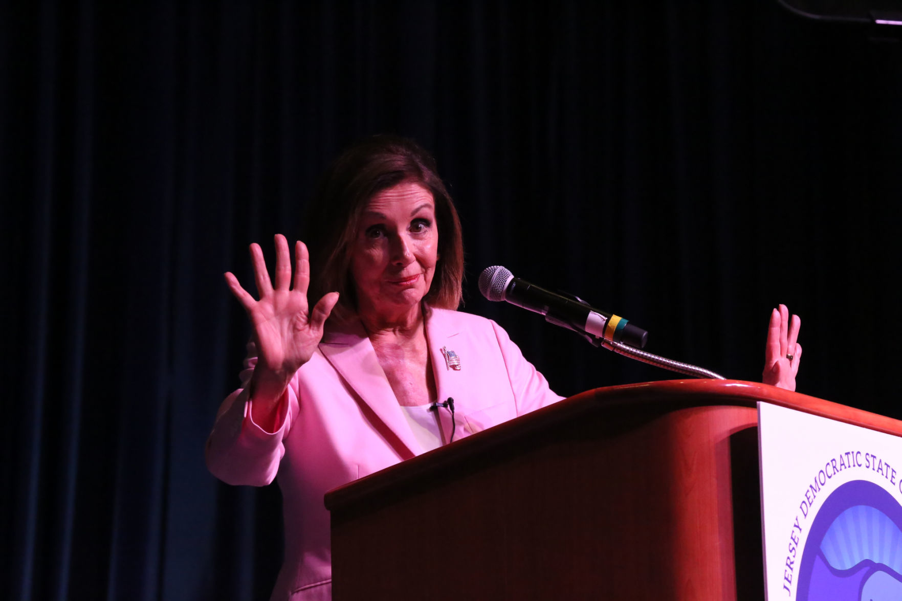 Nancy Pelosi in Atlantic City